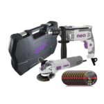 KIT DE TALADRO Y ESMERILADORA NEO TPAA 91325/120 K